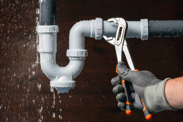 Professional Leak Detection technician working in Dighton, MA
